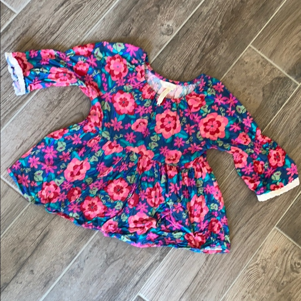 Girls floral top